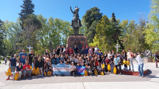 Alumnos de tercer año realizaron un viaje de estudio a Mendoza