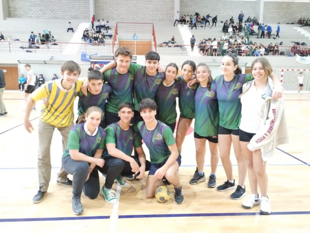 Intercolegial de handball en el Polideportivo de Tres Arroyos