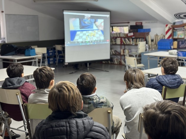 Charla sobre ajedrez