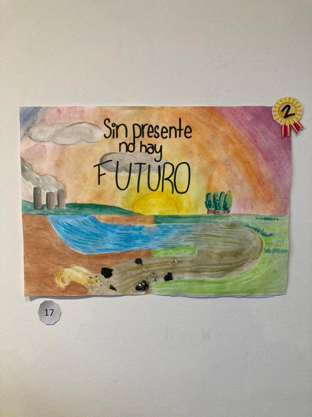 Destacada participación de alumnos de nivel secundario en el concurso Eco Murales