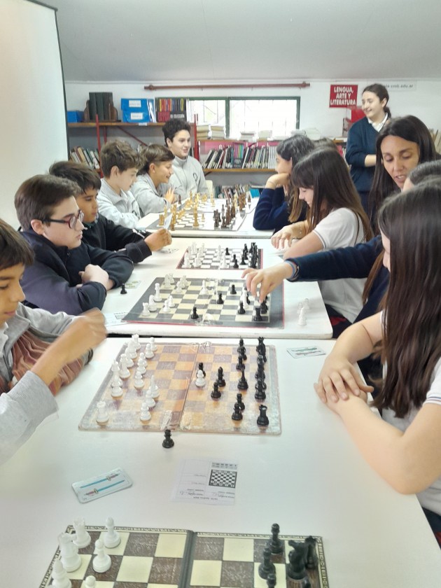 Encuentro intercolegial de ajedrez