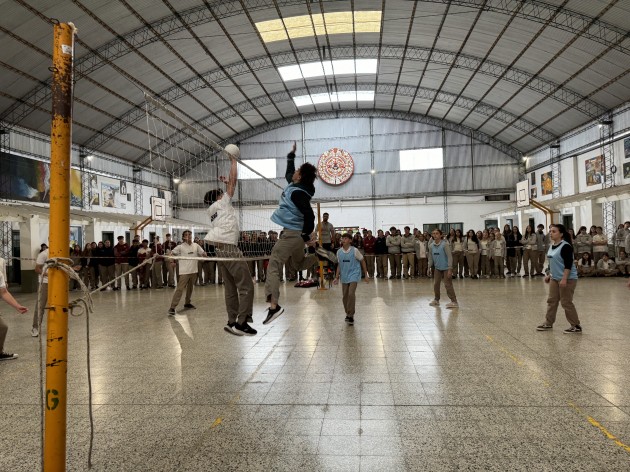 Fuego B (Categoría 1) y Agua (Categoría 2) - Campeones del Torneo de Elementos en la disciplina vóley