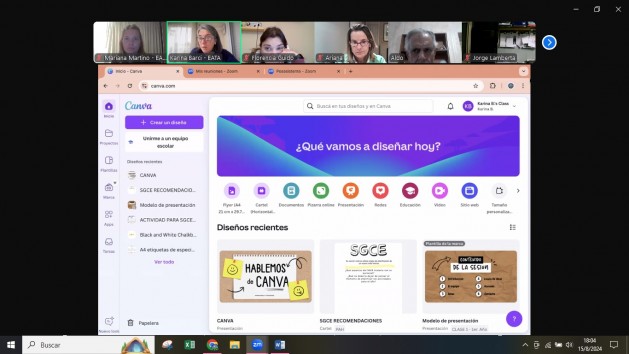 Jornada de capacitación sobre Canva