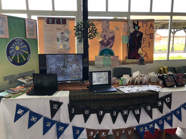 La Biblioteca de la escuela presente en la Primera Muestra de Bibliotecas Escolares