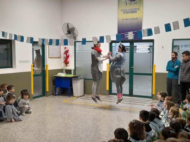 Los personajes del teatro en inglés presentes en la escuela