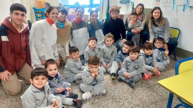 Los personajes del teatro en inglés presentes en la escuela