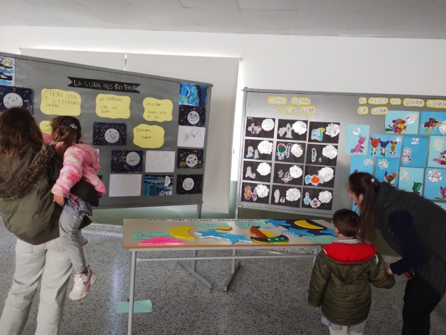Nivel Inicial: Un viaje literario bajo la luz de la luna