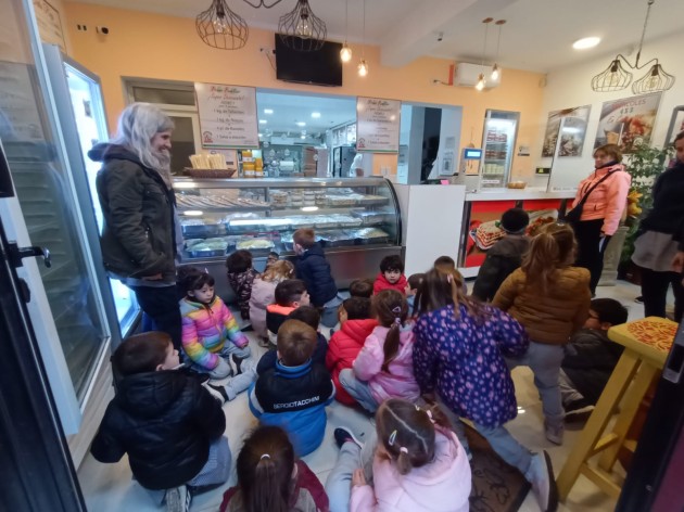 Nivel Inicial :Visita a la fábrica de pastas