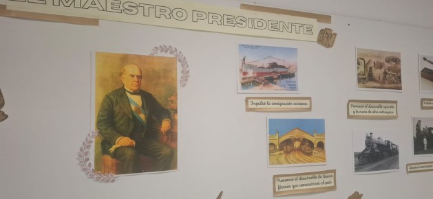 Nivel Primario conmemora un nuevo aniversario del fallecimiento de Domingo Faustino Sarmiento
