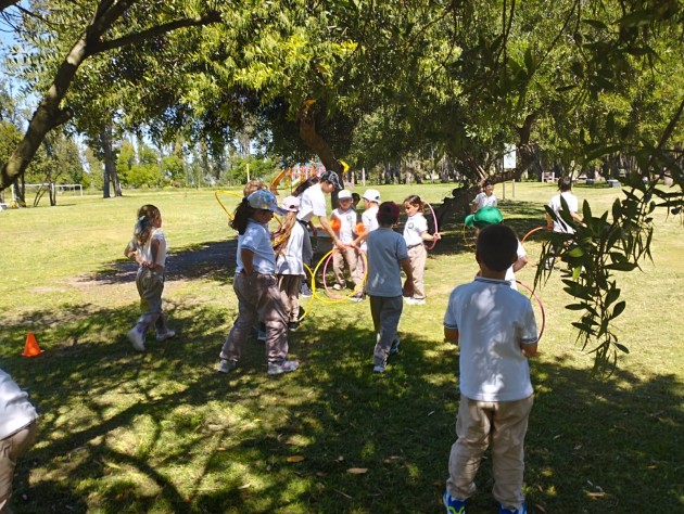 Primer año de Nivel Primario visita el parque