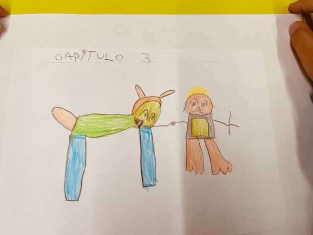 Un día en el jardín 